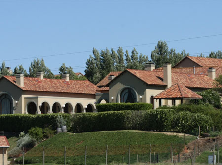 Cape Roof - Imported Clay Tiles