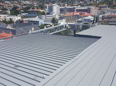 Cape Roof - Iziko Museum Multi Storey 3000m2