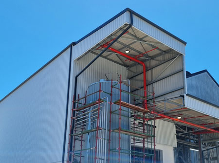 Cape Roof - Distell Stellenbosch 4000m2