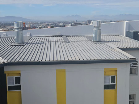 Cape Roof - Multi Storey & Backflashing