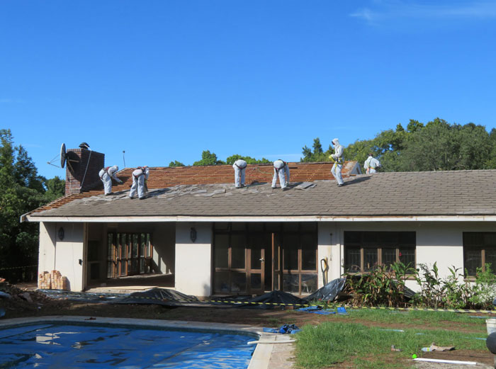 Cape Roof - Valmary Park Asbestos Removal