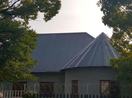 Cape Roof - Circular Roof Sheeting