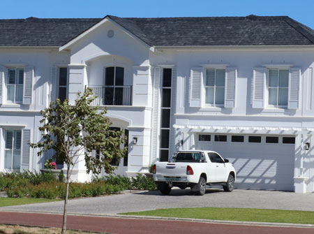 Cape Roof - Majestic House with Slate Tiles